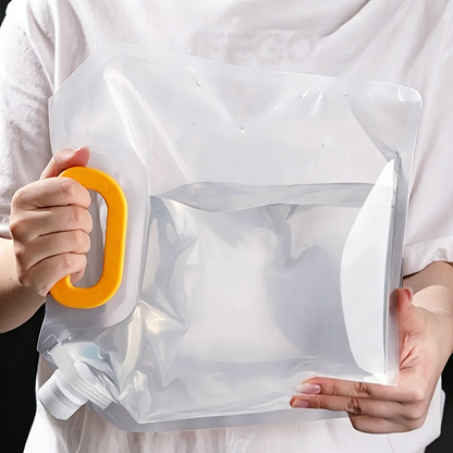 5pcs/pack Grain Sealed Bags, Transparent Food Storage Bags, Moisture-Proof and Pest-Resistant🌾