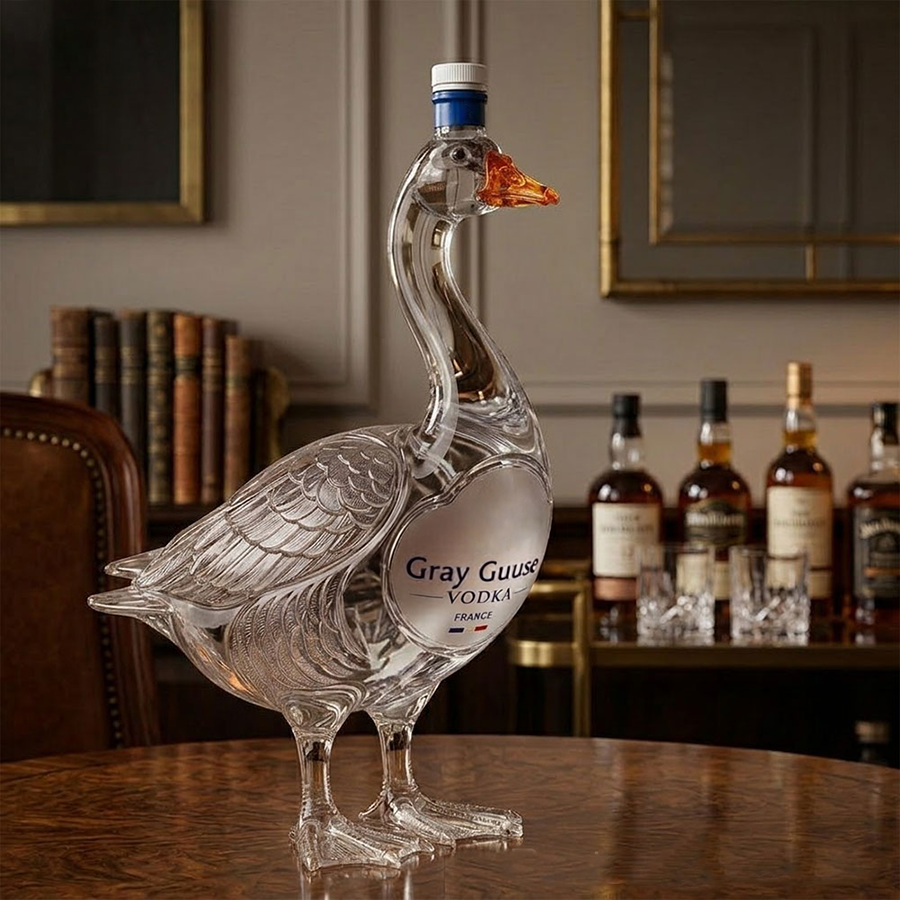 30th Anniversary 3D Sculpted Vodka Bottle