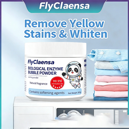 Clothes Whitening Stain Remover Powder, No Scrub Required For Yellow Stains🫧