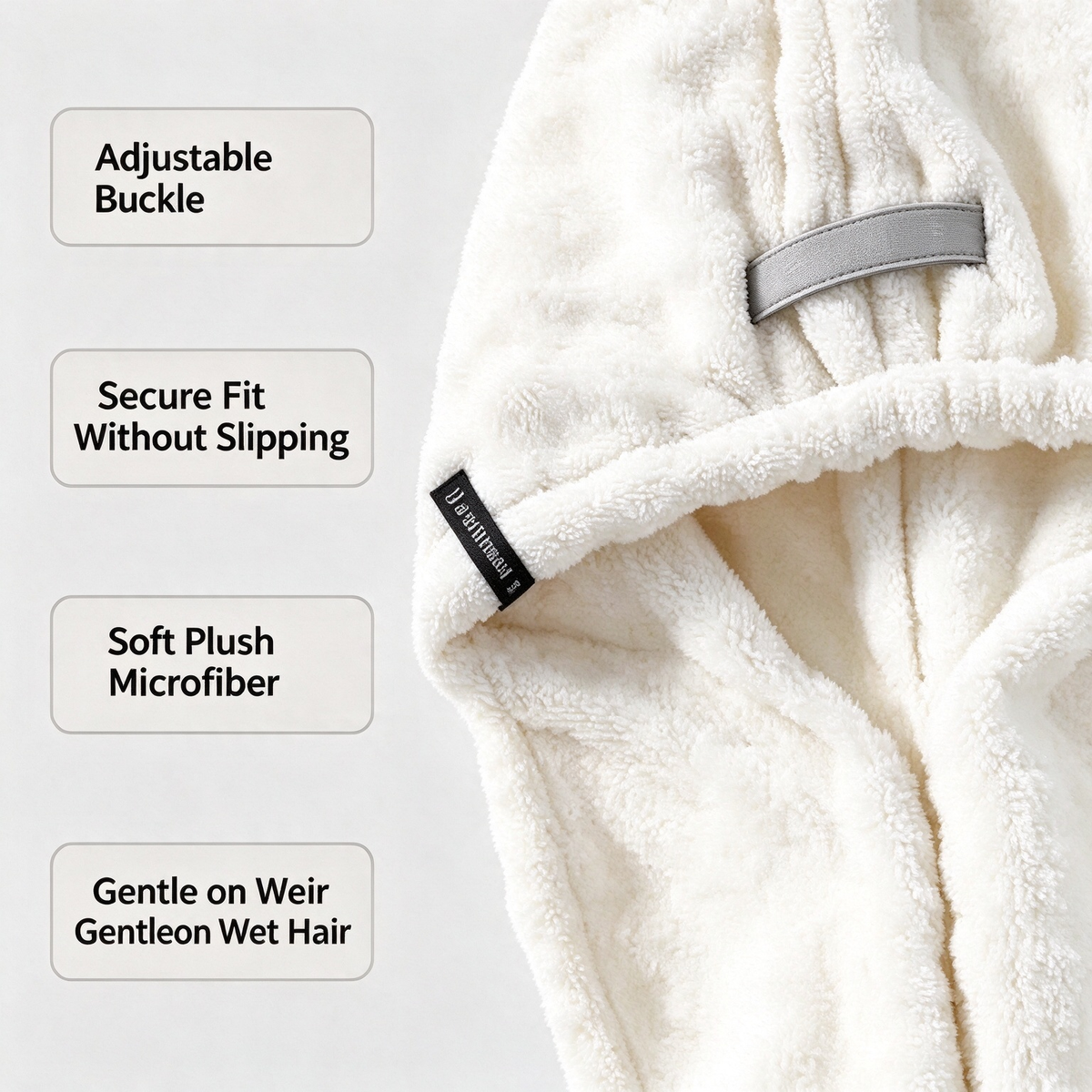 Extra-Thick Microfiber Hair Drying Towel Cap Set, Super Absorbent Quick-Dry Hair Wrap 🧖‍♀️