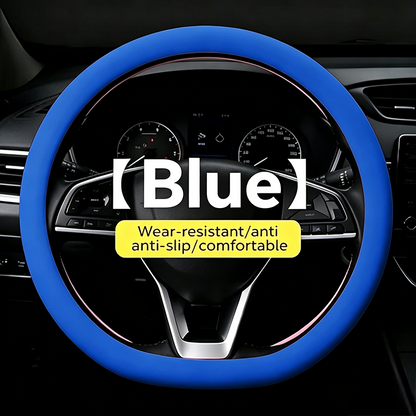 Universal Silicone Steering Wheel Cover, Non-Slip Soft Grip All Season Car 🚗