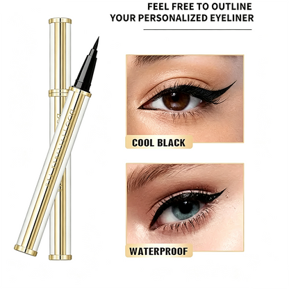 Waterproof Lambskin Eye Pencil Eyeliner - Long Wear, Smudge-Proof, Smooth Thick Tip🖤✨