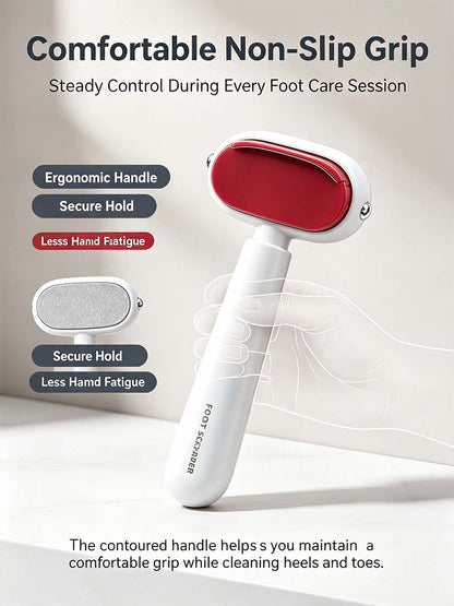 Dual‑Sided Foot Callus Remover, Replaceable Stainless Steel Blade Foot Scraper🦶