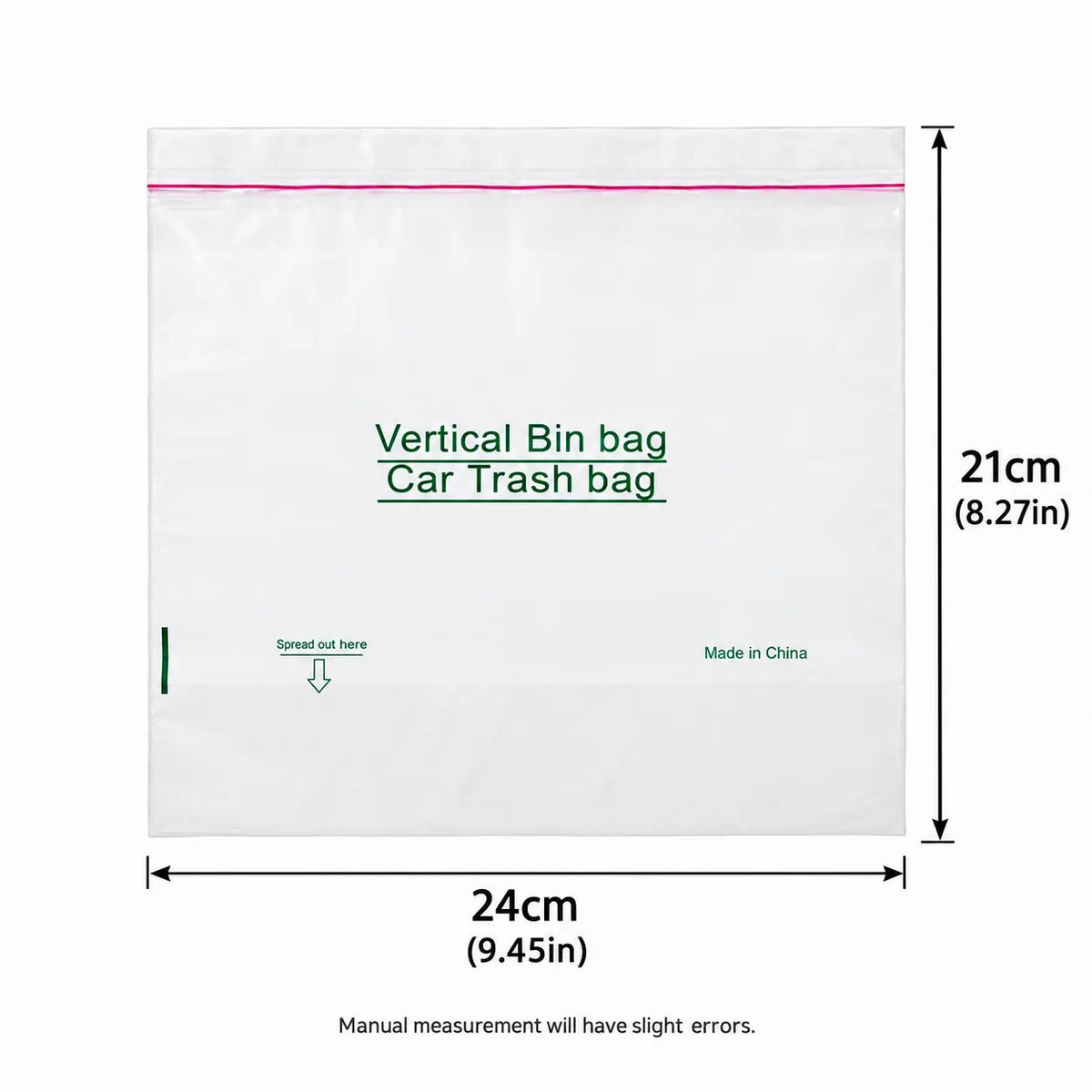 20 Counts Car Trash Bag, Self-Adhesive Vertical Disposable Cleaning Bag🗑️