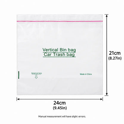 20 Counts Car Trash Bag, Self-Adhesive Vertical Disposable Cleaning Bag🗑️