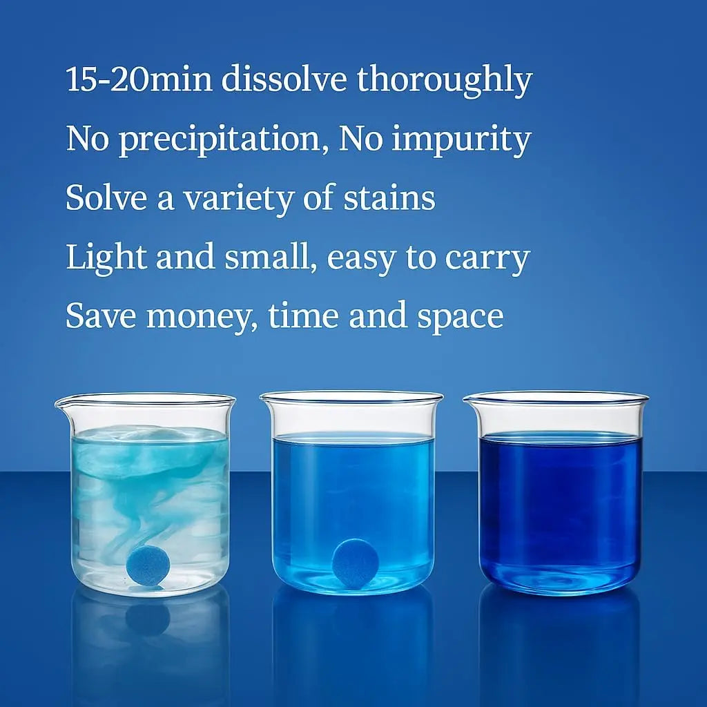 50 PCS Car Windshield Washer Fluid concentrate Tablets,Windshield Wiper Fluid💧