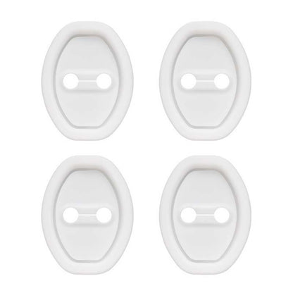4 Counts Door Latch Lock Cover, Experience seamless installation with our self-adhesive design 🚗