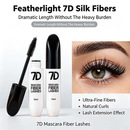 7D Silk Fiber Black Lengthening Mascara  - Adult Beauty Makeup👁️✨