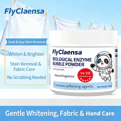 Clothes Whitening Stain Remover Powder, No Scrub Required For Yellow Stains🫧