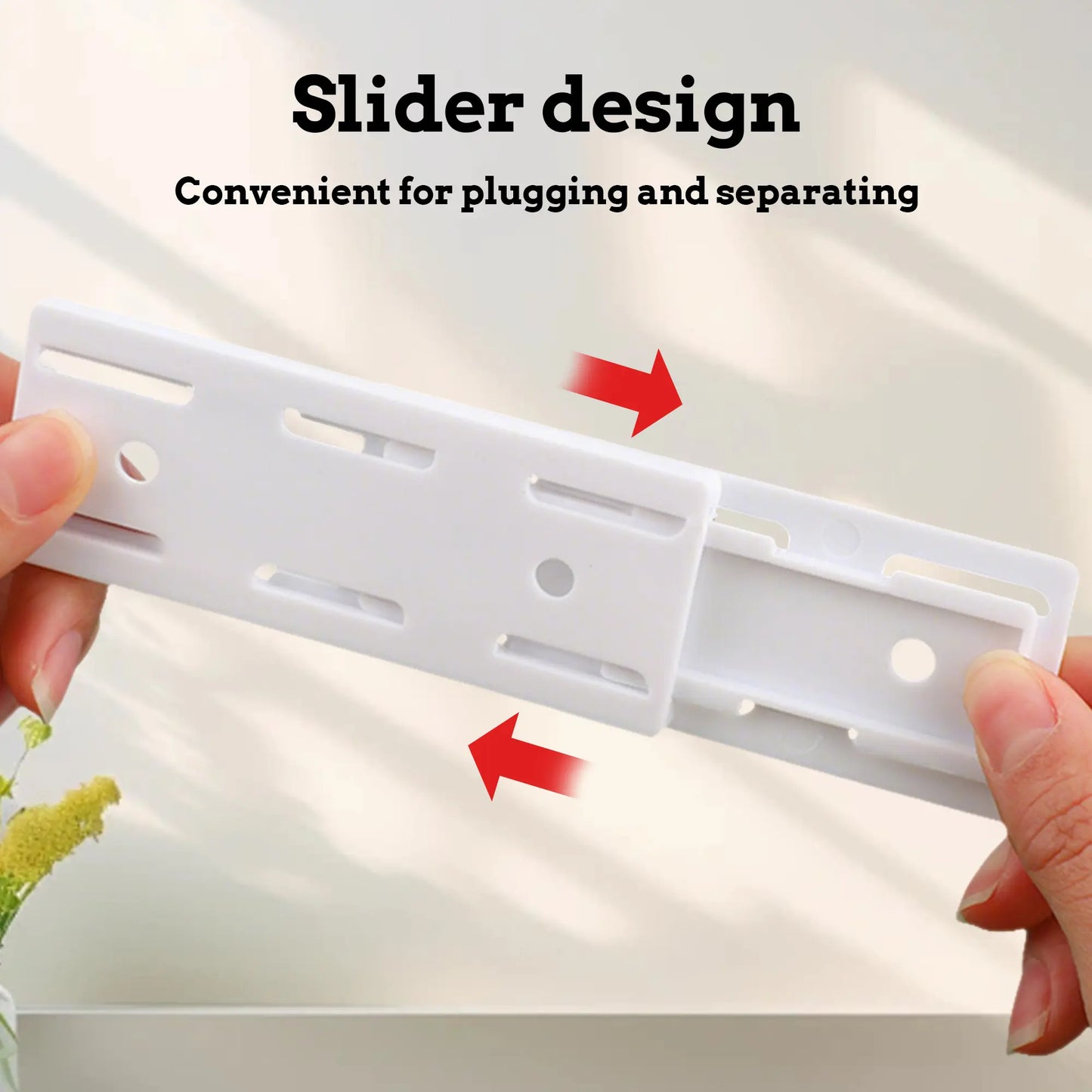 Adhesive Punch-Free Socket Holder, Self Adhesive Desktop Socket Fixer🔌🔒