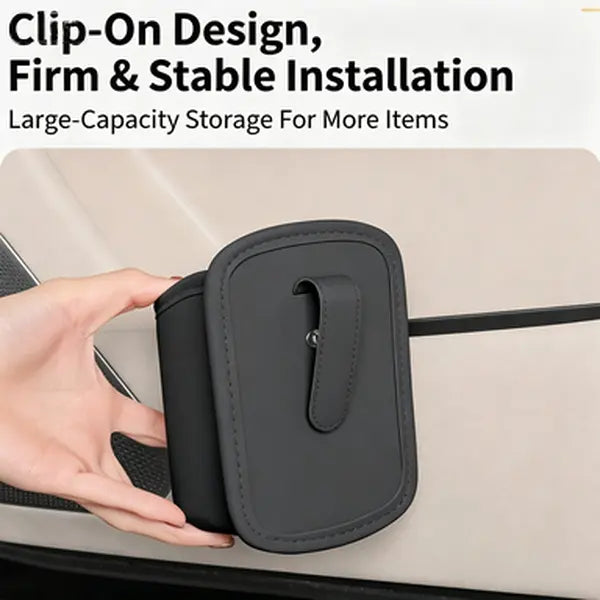 Car Cup Holder Accessory, Multi-Purpose Drink & Water Bottle Storage Pouch🚗