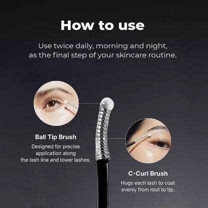 Essential Eyelash Growth Serum-Thicker, fuller lashes✨