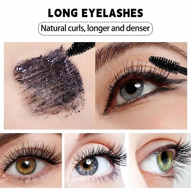 7D Silk Fiber Black Lengthening Mascara  - Adult Beauty Makeup👁️✨