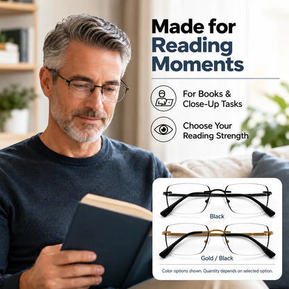 Unisex Progressive Multifocal Photochromic Reading Eyeglasses 👓