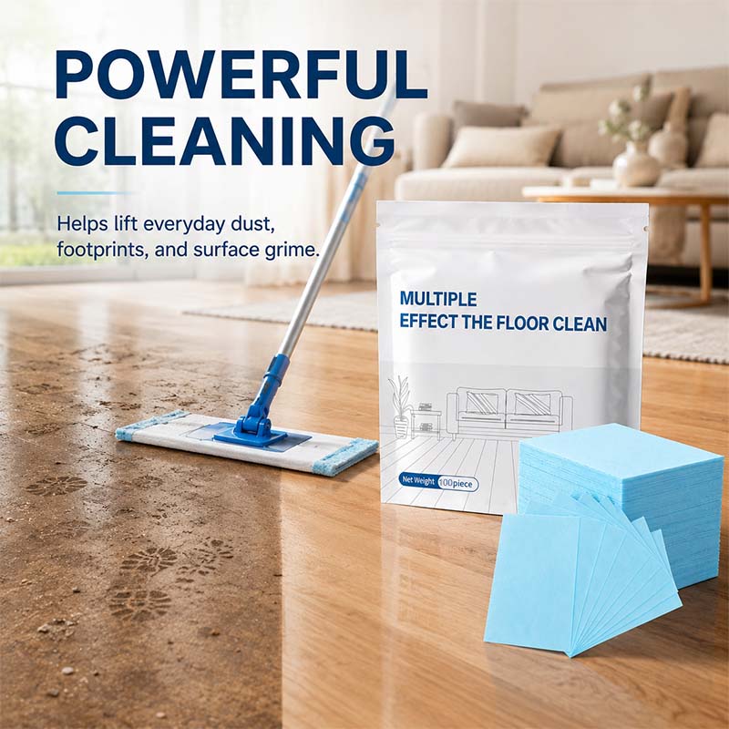 Floor Cleaning Sheets | Fast Dissolve, No Residue Floor Cleaner for Daily Mopping🧼