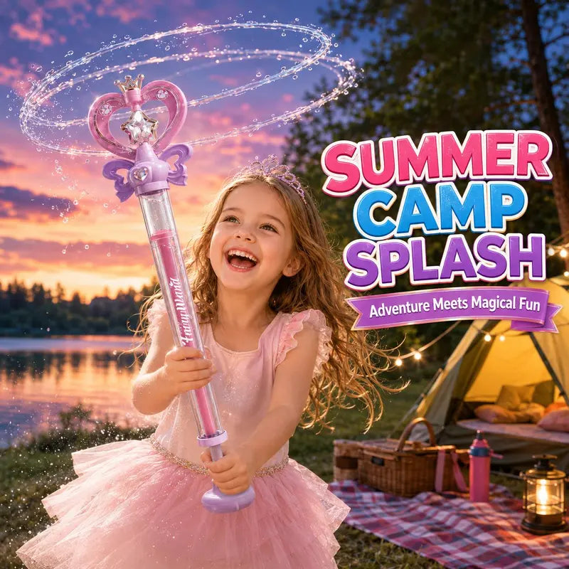 Magic Fairy Wand Water Gun Sparkling Summer Water Play Toy for Kids 💦