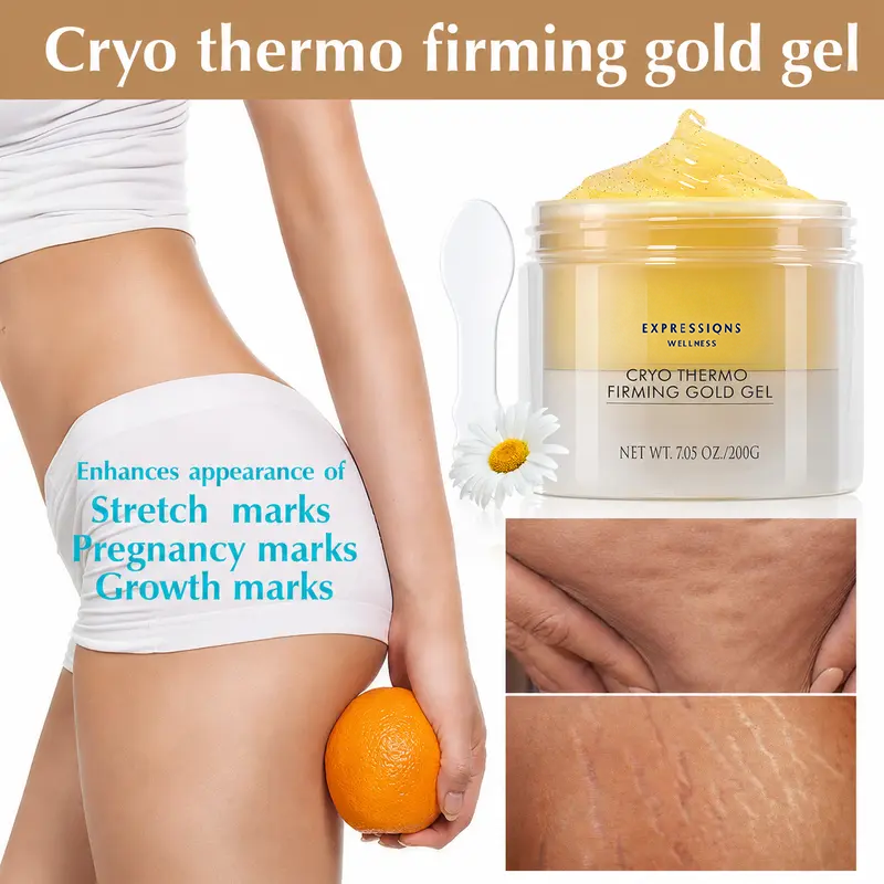 15-Day Fast-Acting Anti Cellulite Sculpting & Tightening Burn Gold Massage Cream✨💛
