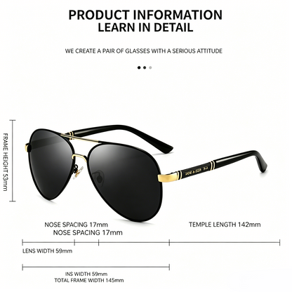 Aviator Sunglasses for Women & Men🕶️