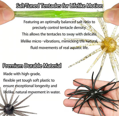 3 PCS Biomimetic Floating Sea Urchin Soft Fishing Lure🦑