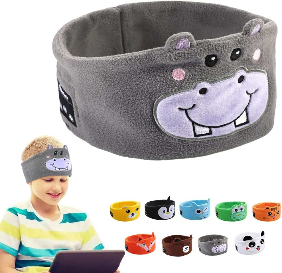 Kids Wireless Headphones, Over Ear Headphones for Children & Toddlers, with Thin Speakers & Super Soft Fleece Headband👶
