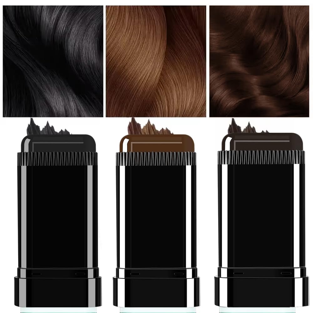 Disposable Hair Dye Stick, Covers Gray Hair, Waterproof and Sweatproof💇