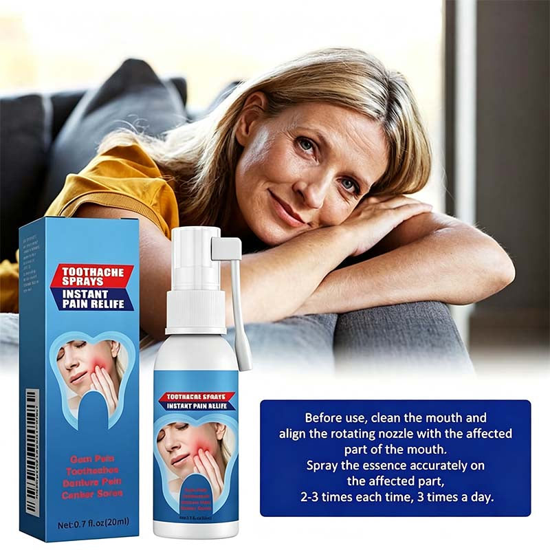 🦷 Oral Care Spray, Soothe Sensitive Teeth & Inflamed Gums