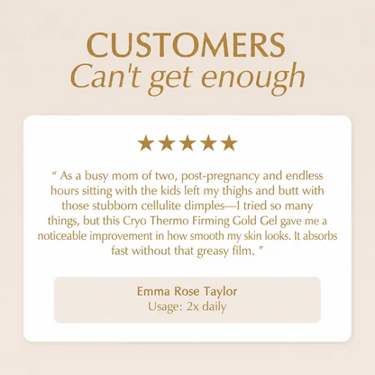 15-Day Fast-Acting Anti Cellulite Sculpting & Tightening Burn Gold Massage Cream✨💛