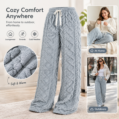 Winter Women's Lamb Fleece Long Pants - Ultra-Plush Lined All-Day Warmth Tech 🐑👖