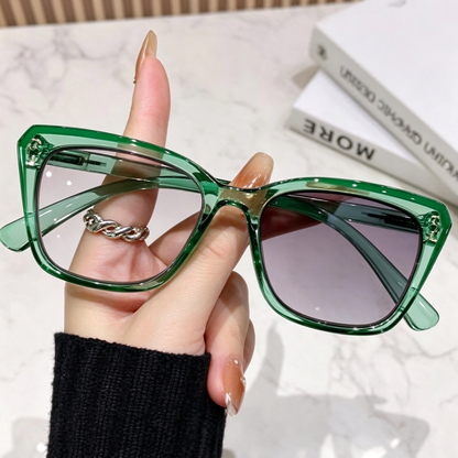 Progressive Photochromic Readers for Women, Pink Square Multifocal Reading Glasses 👓