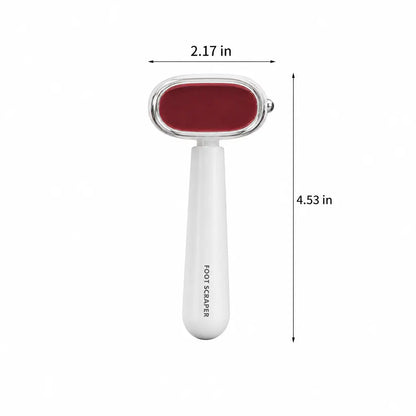 Dual‑Sided Foot Callus Remover, Replaceable Stainless Steel Blade Foot Scraper🦶