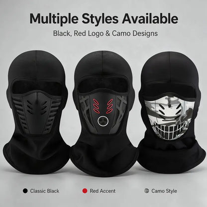 Unisex Fleece Full Face Balaclava Ski Mask - Windproof, Anti-Haze, Soft Sports & Outdoor Hat 🧢💨