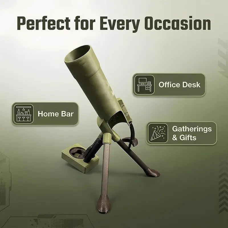Mortar Cap Launcher Bottle Opener for Party Bar Decor🚀