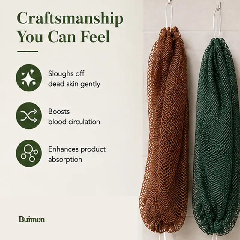 Authentic African Exfoliating Net Bath Sponge🧼