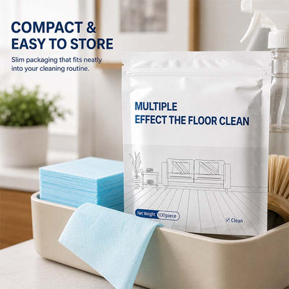 Floor Cleaning Sheets | Fast Dissolve, No Residue Floor Cleaner for Daily Mopping🧼