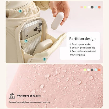 Stylish Crossbody Water Bottle Bag with Multiple Pockets Adjustable Shoulder Strap💧🎒
