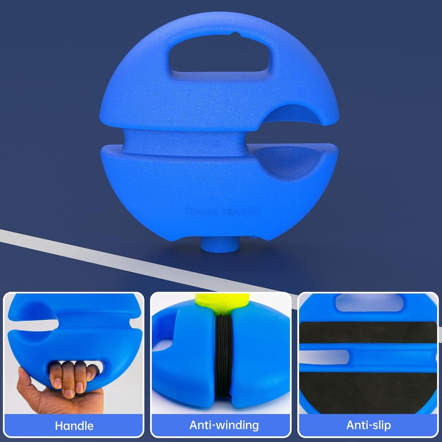 Tennis-Trainer Set 2pcs Tennis Bouncing Balls Tennis Ball | Portable Innovative Ball Game for Outdoors🎾