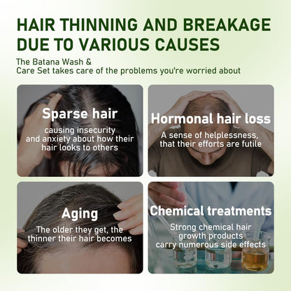 Batana Oil Shampoo for Hair Growth-Repairs all hair types🧴