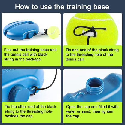 Tennis-Trainer Set 2pcs Tennis Bouncing Balls Tennis Ball | Portable Innovative Ball Game for Outdoors🎾