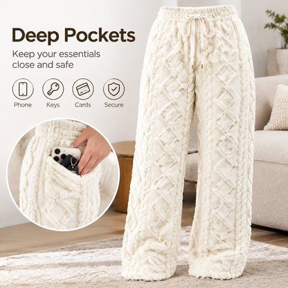 Winter Women's Lamb Fleece Long Pants - Ultra-Plush Lined All-Day Warmth Tech 🐑👖