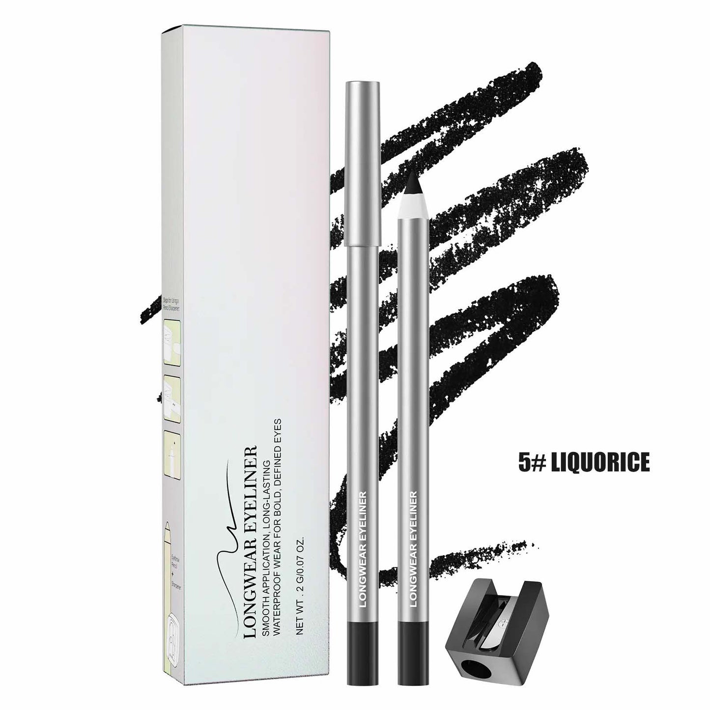 Waterproof Gel Eyeliner Pencil with Ultra Smooth Creamy Glide ✨