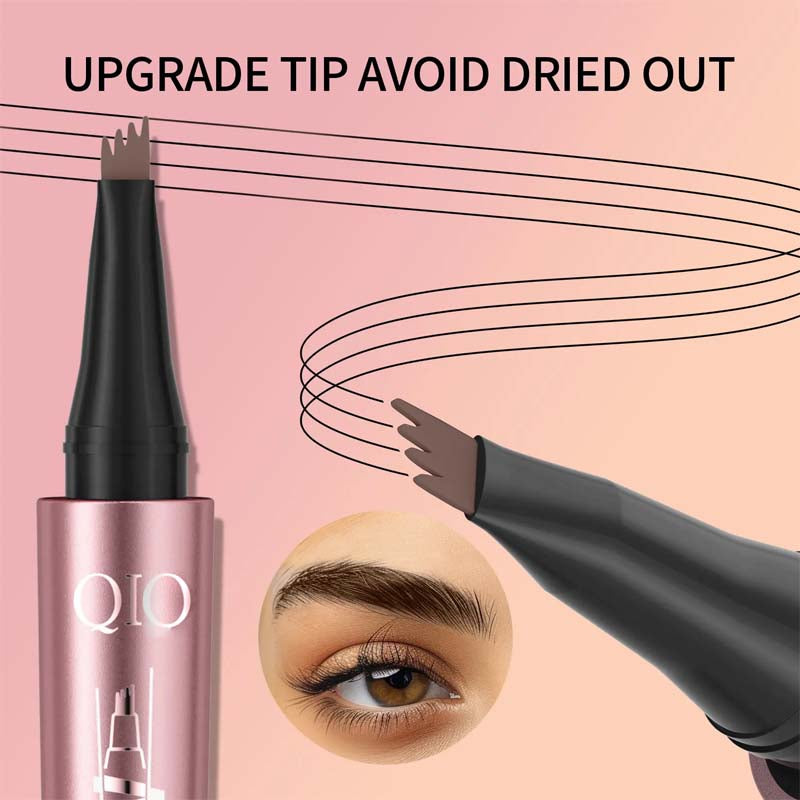 🖌️ Waterproof Micro-Fork Brow Pencil – Natural Hair-Like Brows👁️