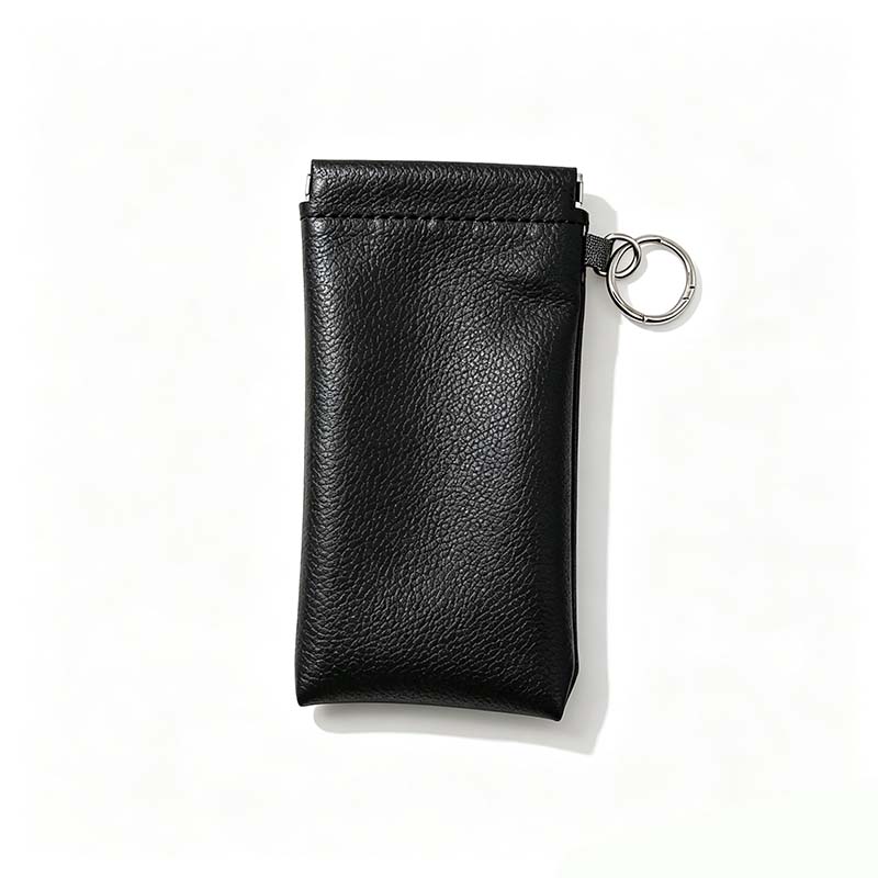 Soft PU Leather Sunglasses Pouch Elastic Opening Eyeglasses Bag🎒