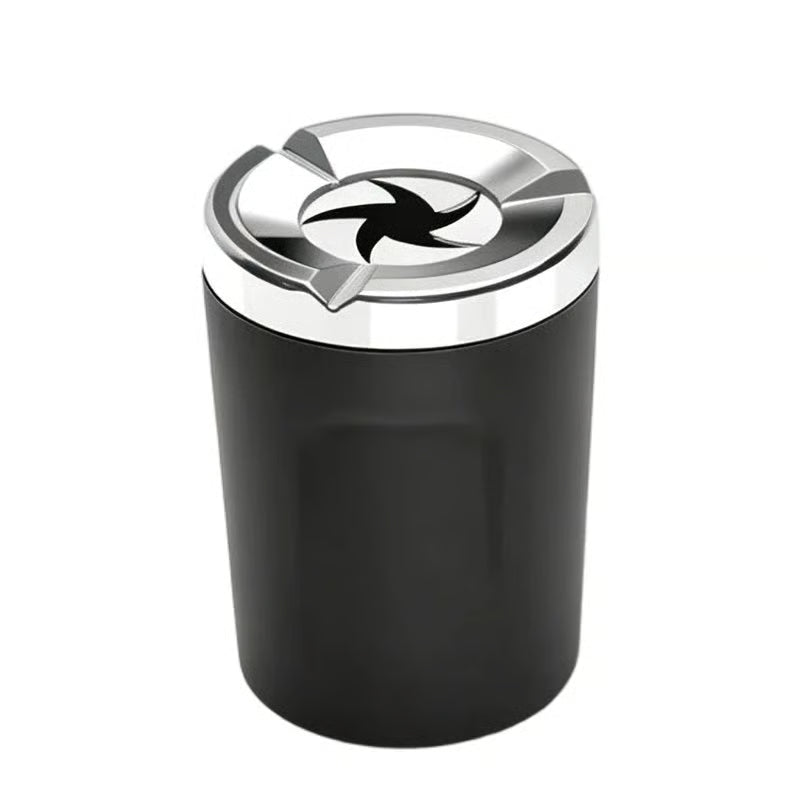 Rotating Sealed Lid Car Ashtray Odor Resistant Auto Cigarette Ashtray Fits Vehicle Cup Holder🚗