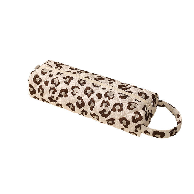 Quilted Multi‑Purpose Storage Bag, Portable Zipper Cosmetic Makeup Pouch 🎒