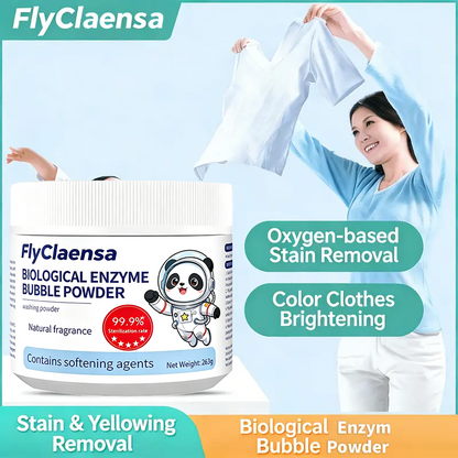 Clothes Whitening Stain Remover Powder, No Scrub Required For Yellow Stains🫧