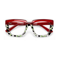 Red Green Spotted - 1 Pair