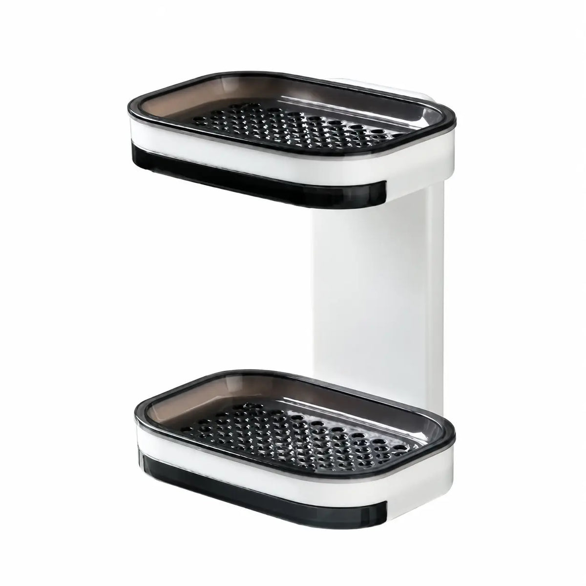 Wall Mounted Double-Layer Soap Bar Holder with Drainage Holes - Bathroom Accessory🧼