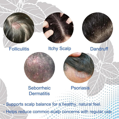 Fol Shampooliculitis for Itchy, Flaky Scalp - Purifying Formula for a Soothed