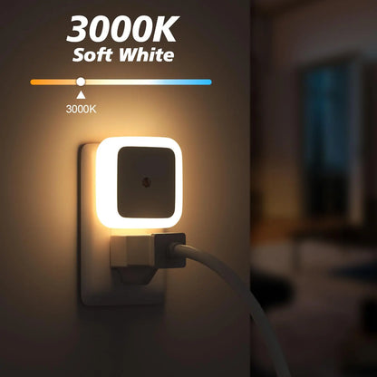 6-Pack Compact Ultra-Energy-Saving Smart LED Night Lights🛋️