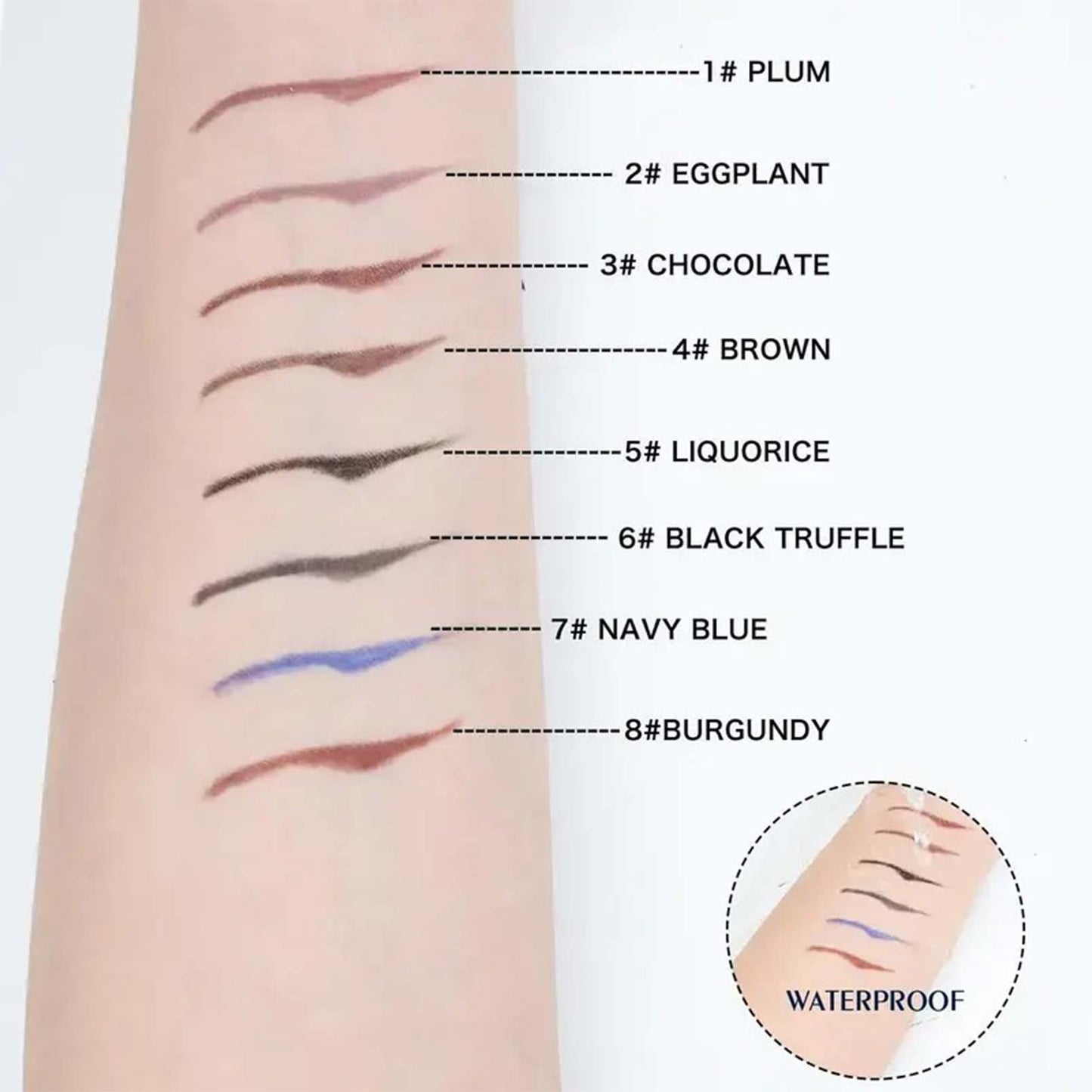 Waterproof Gel Eyeliner Pencil with Ultra Smooth Creamy Glide ✨